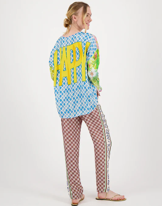 Me369 - Alina Pura Vida Crew Neck Shirt in Vida