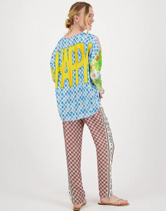 Me369 - Alina Pura Vida Crew Neck Shirt in Vida