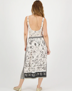 Me369 - Vanessa Midi Skirt in Zodiac
