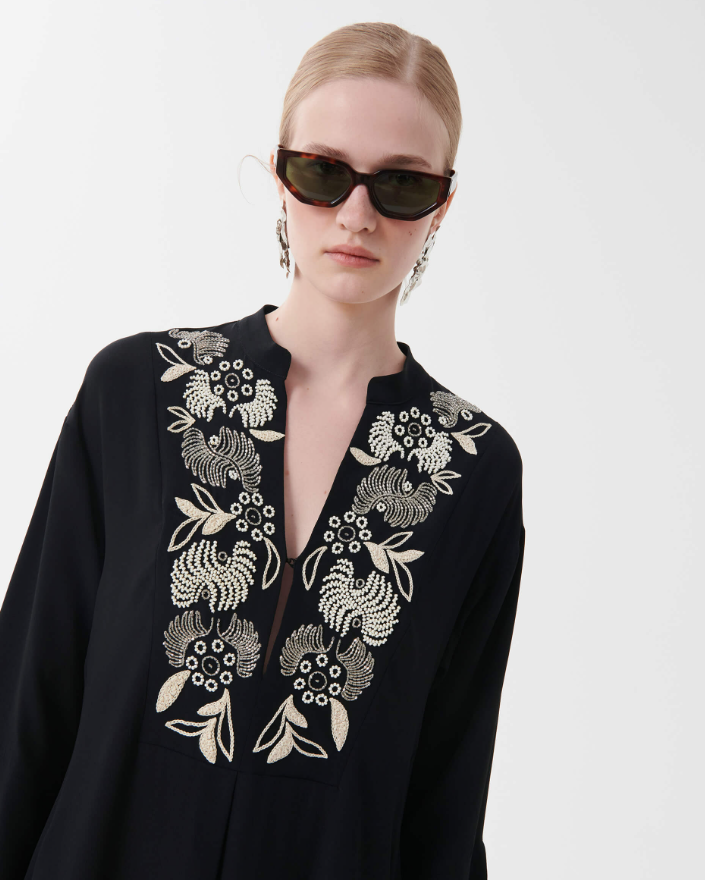 Beatrice - Torre Dress in Black