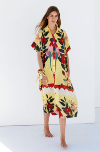 Cristina Beautiful Life - Jenna Shirt Dress in Yellow