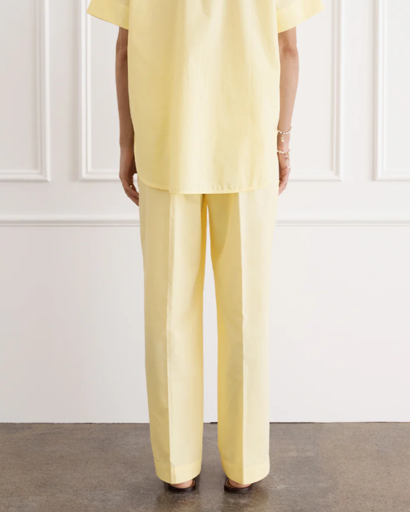 Heaven - Dakota Trousers in Lemon