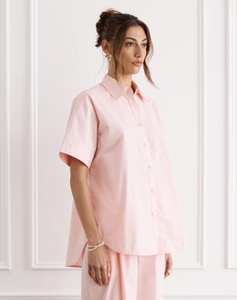 Heaven - Bianca Cuban Shirt in Sorbet
