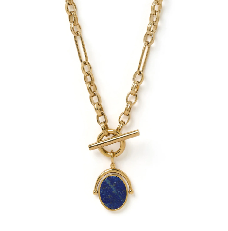 Arms of Eve - Delilah Spinner Necklace in Lapis Lazuli