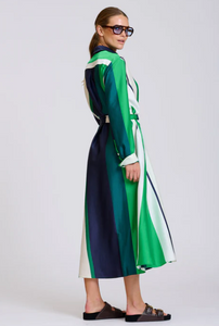 Shirty - Luxe Luna Longline Shirtdress in G/N