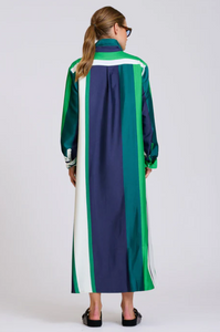 Shirty - Luxe Luna Longline Shirtdress in G/N