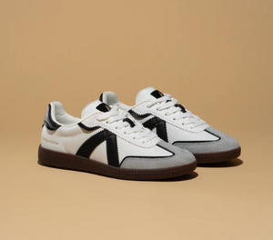 ASFVLT - Elite classic sneaker in Black/White