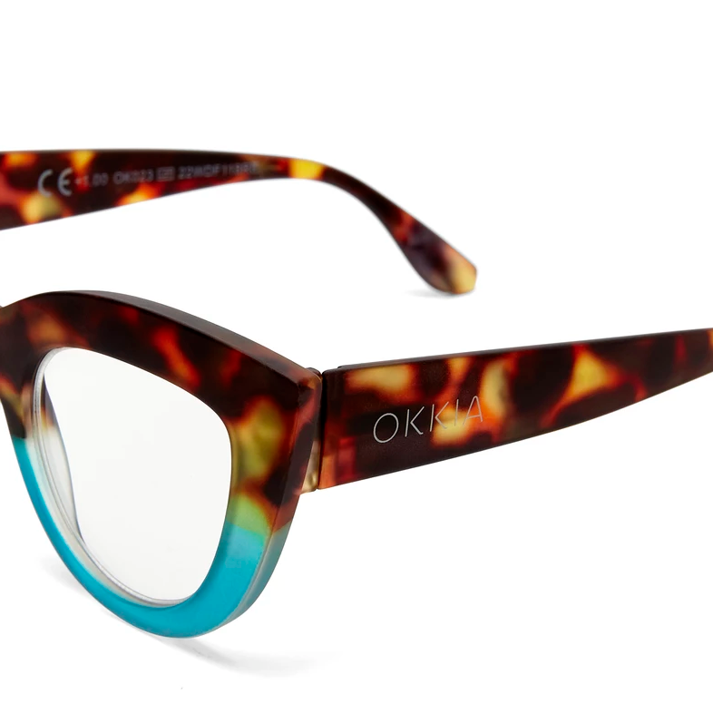 Okkia - Claudia Readers in Hav/Blue