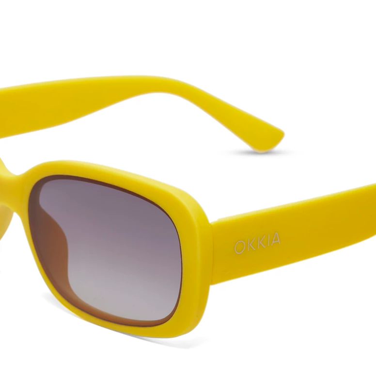 Okkia - Chiara Sunglasses in Vibrant Yellow