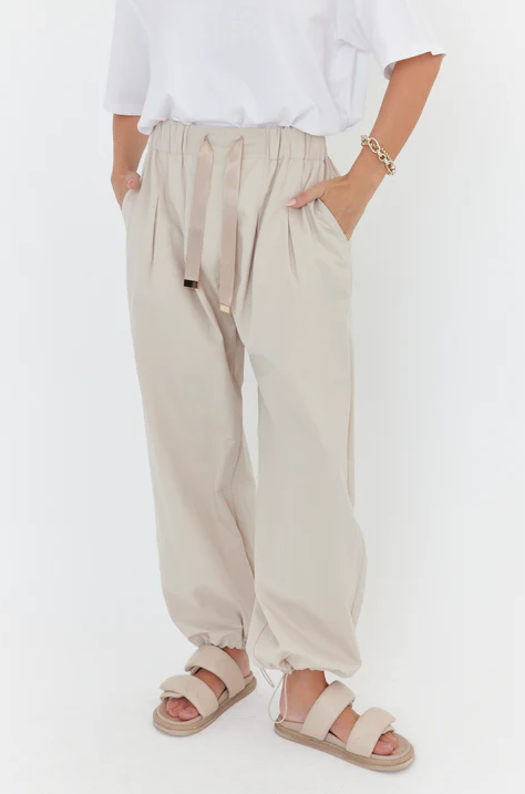 Alexandra - Asher Pants in Stone