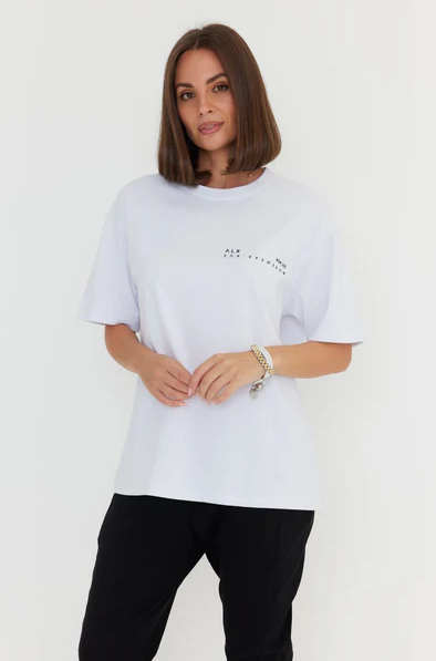Alexandra - Athea T-Shirt in White