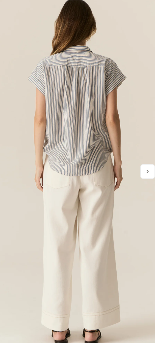 POL - Carsen Full Length Pant in Ecru