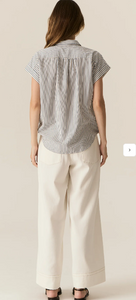POL - Carsen Full Length Pant in Ecru