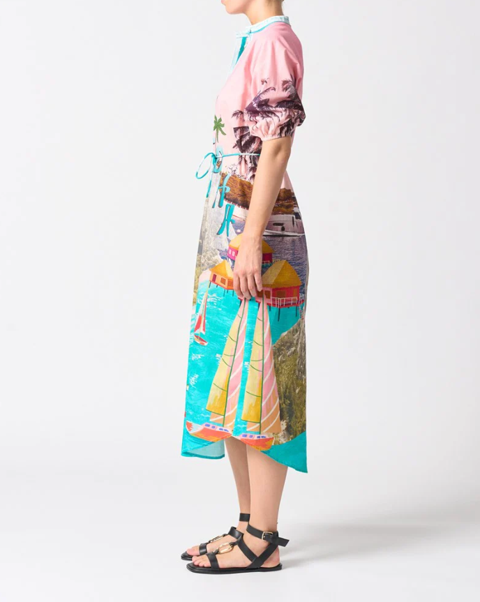 Walnut - Berlin Dress in Aloha
