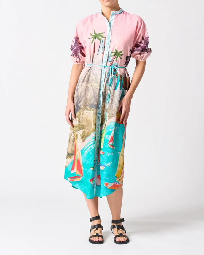 Walnut - Berlin Dress in Aloha