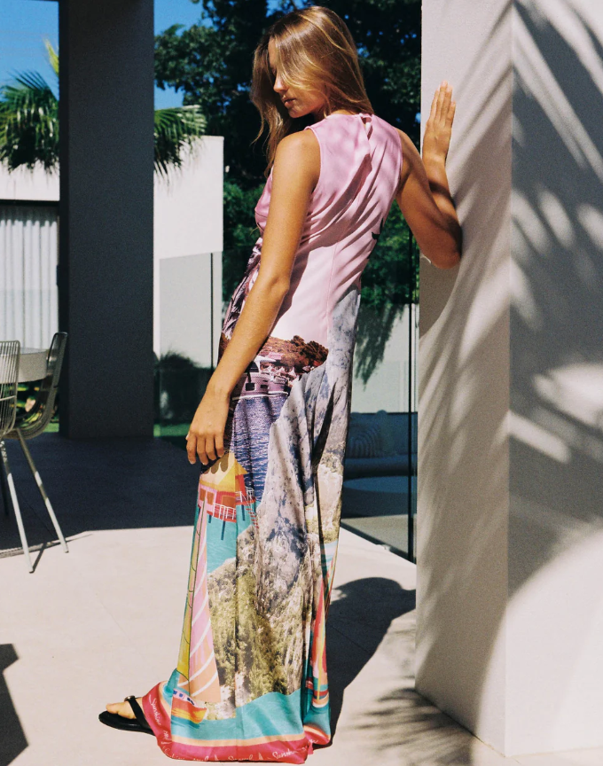 Walnut - Stockholm Dress in Aloha