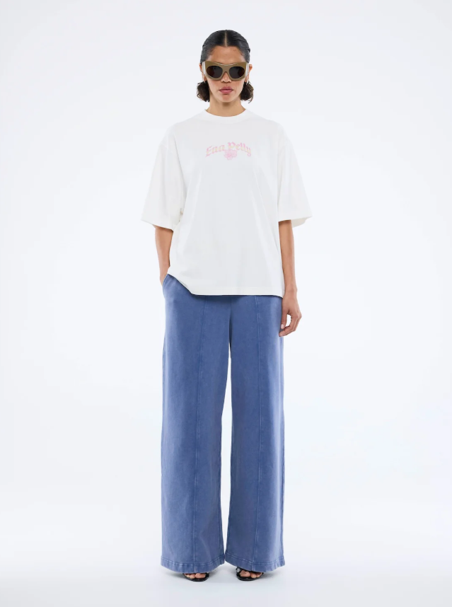 Ena Pelly - EP Garden Tee in Vintage White