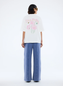 Ena Pelly - EP Garden Tee in Vintage White