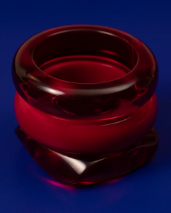 Luv AJ - The formentera Bangle Set in Red