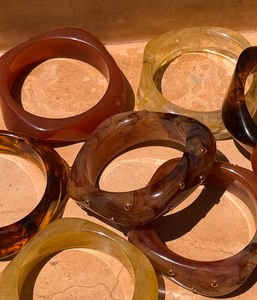 Luv AJ - The Formentera Bangle Set in Tortoise