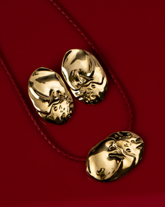 Luv AJ - The Granada Disc Necklace in Gold