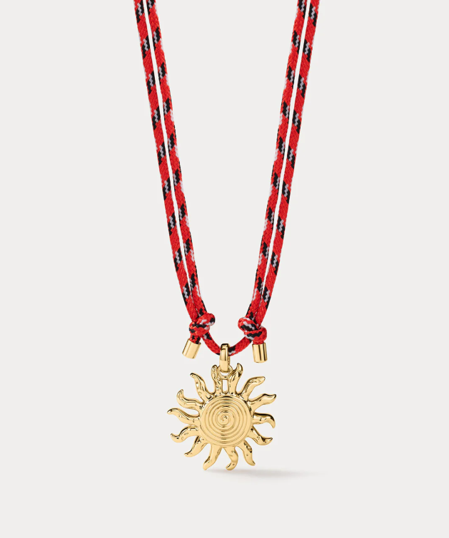 Luv AJ - The Ibiza Sun Necklace in Gold