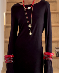 Luv AJ - The Ibiza Sun Necklace in Gold