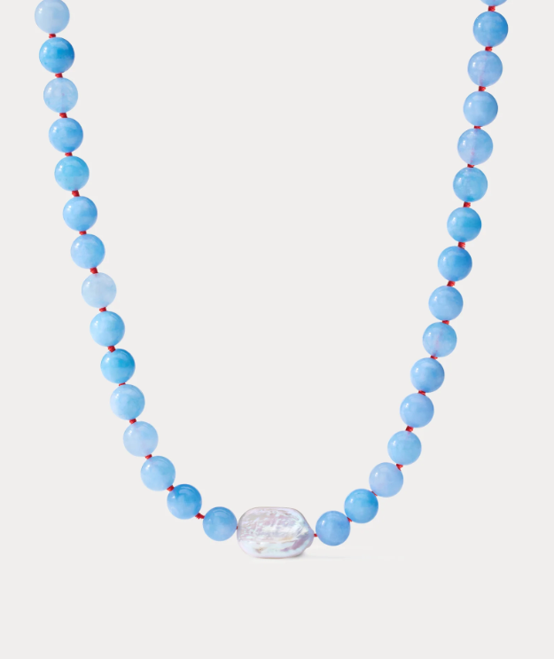 Luv AJ - The San Sebastian Pearl Necklace in Silver