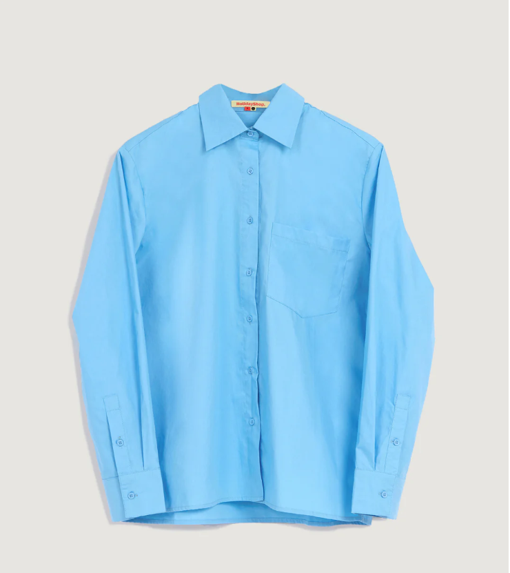 Holiday Shop - Blue Cotton Shirt