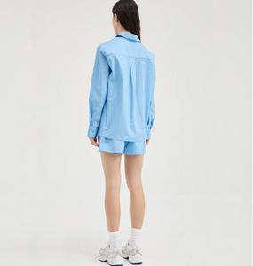 Holiday Shop - Blue Cotton Shirt