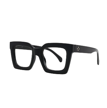 Captivated Eyewear - Asher Glasses in Black