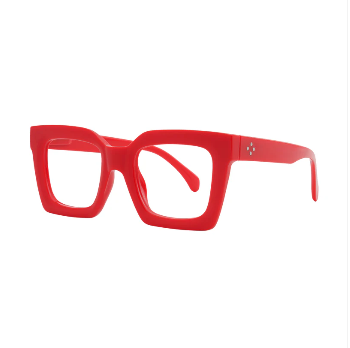 Captivated Eyewear - Asher Glasses in Red