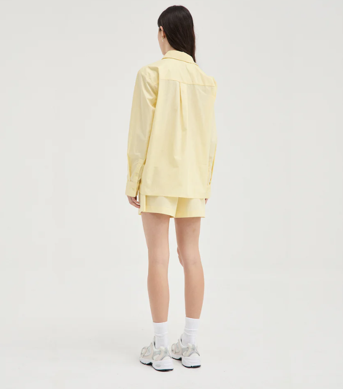 Holiday Shop - Cotton Shirt in Butter