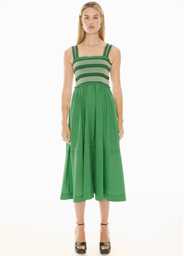 Pol - Nova Dress in Green