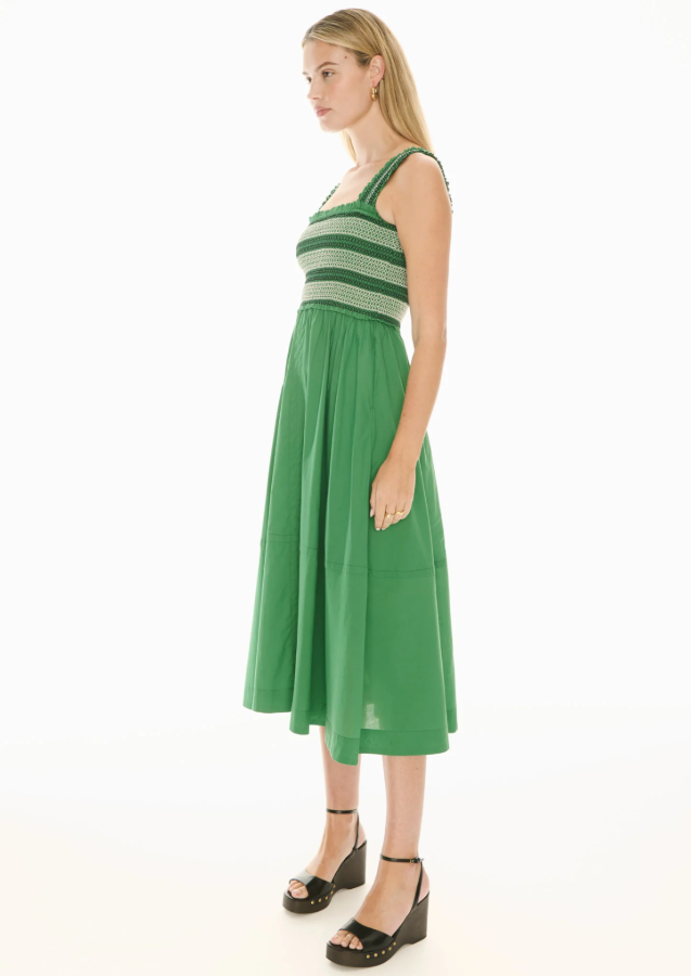 Pol - Nova Dress in Green