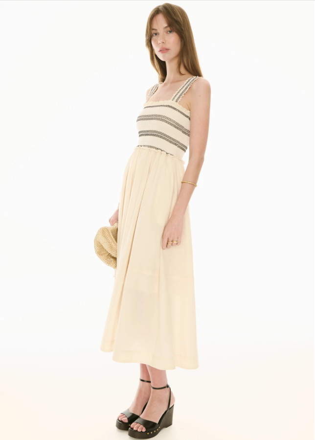 Pol - Nova Dress in Ivory