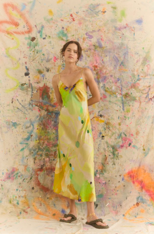 Kinga Csilla - KateEliza Echo Sia Slip Dress