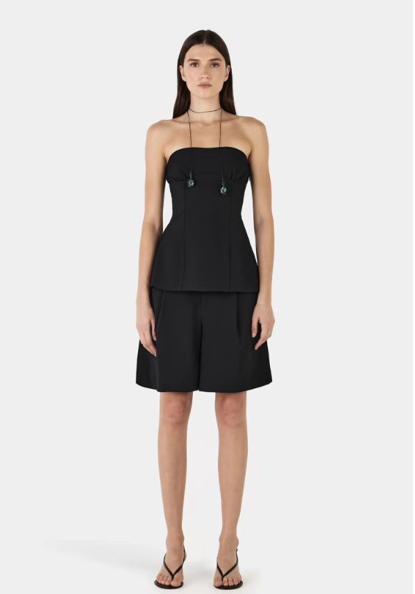 Hansen & Gretel - Beau Bermuda Short in Black