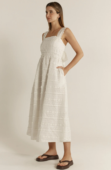 Fate + Becker - Sierra Lace Dress in Cream