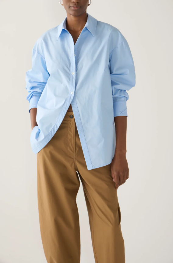 Foemina - Edith Pant in Cocoa Cotten Tencel