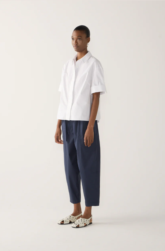Foemina - Pixie Shirt in White Poplin