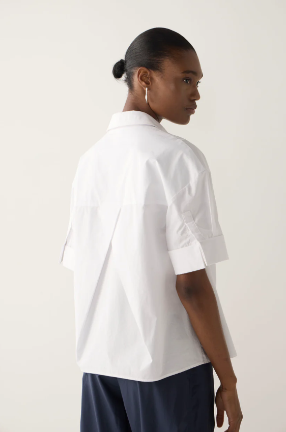 Foemina - Pixie Shirt in White Poplin