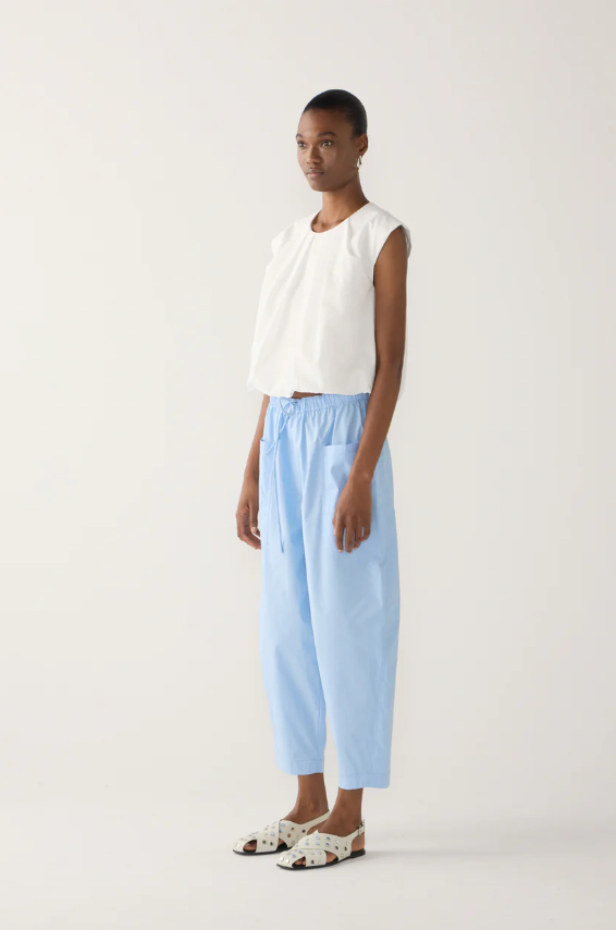Foemina - Edna Pant in Chambray Poplin