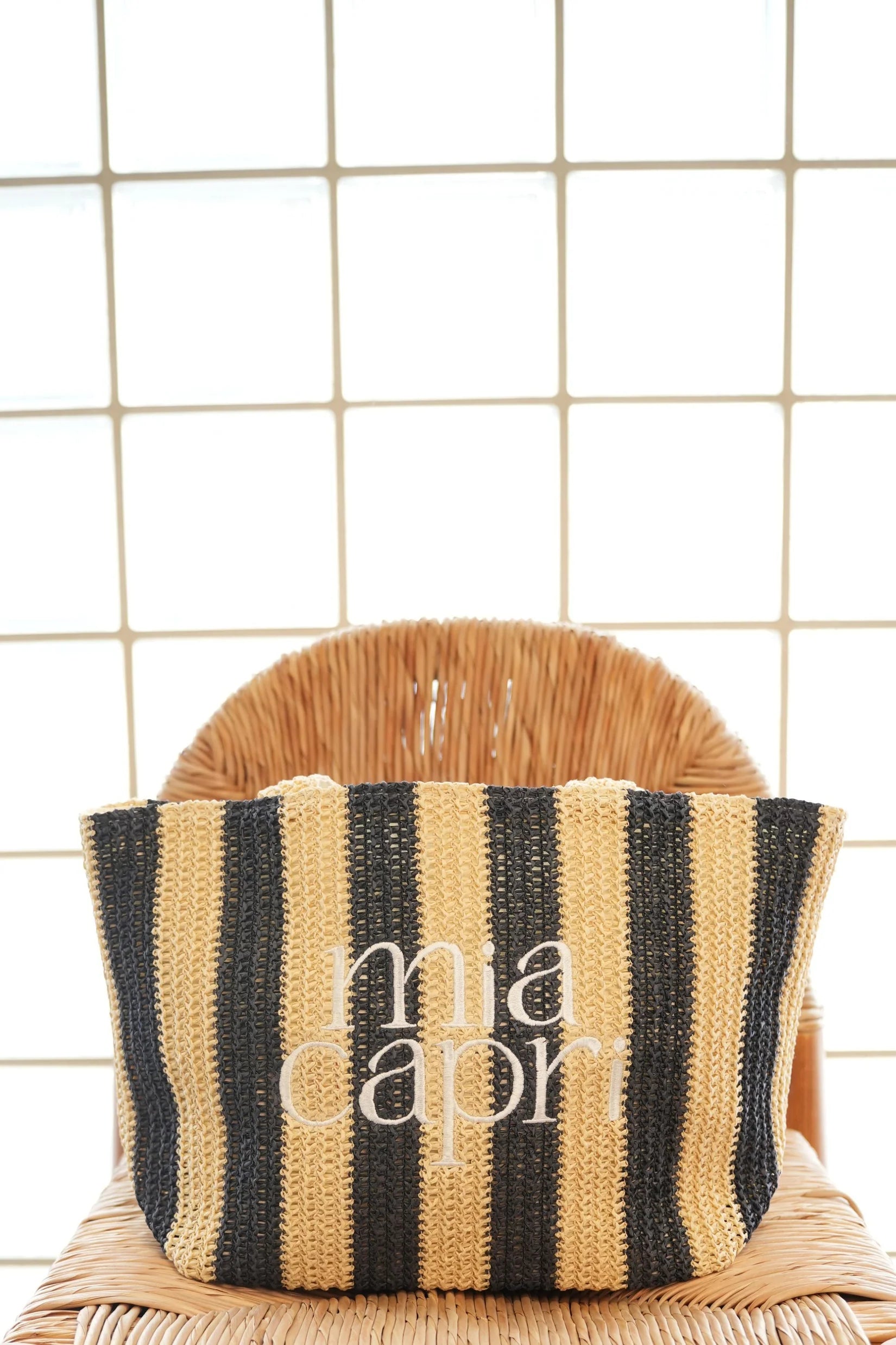 Mia Capri - Tote in Navy