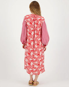 Me369 - Hanna Placket Dress in Lucky Me