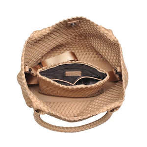 Sol & Selene - Sky's The Limit Med Tote in Nude
