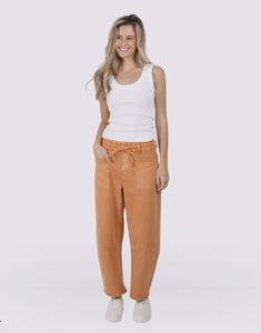Monaco Jeans - Leo Barrel Jeans in Ginger