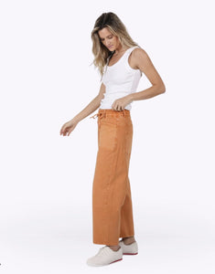 Monaco Jeans - Leo Barrel Jeans in Ginger