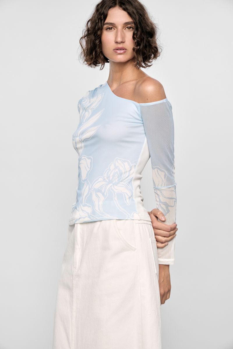 Staple The Label - Aurora Mesh Top in Floral