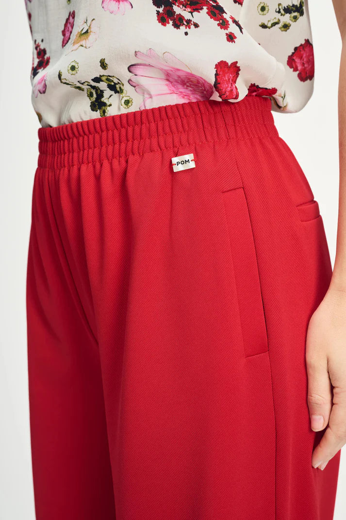 POM - Scarlet Red Summer Pant